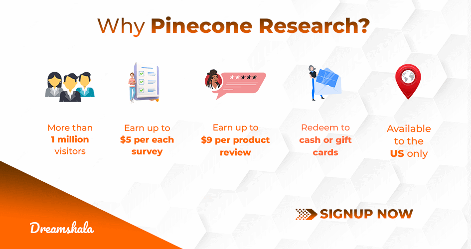 sites like inboxdollars - pinecone research