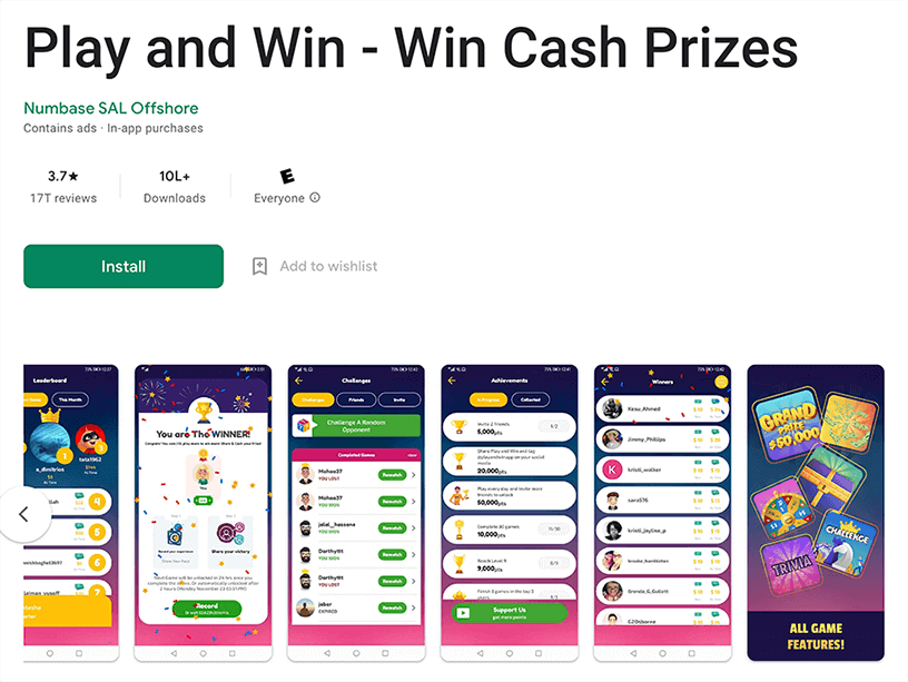 paly and win - get paid to play bingo