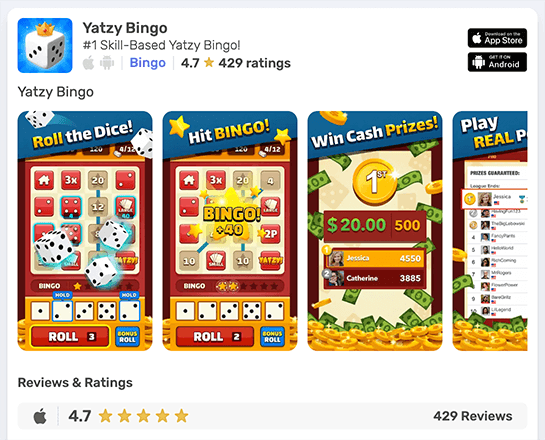 yatzy bingo tournament