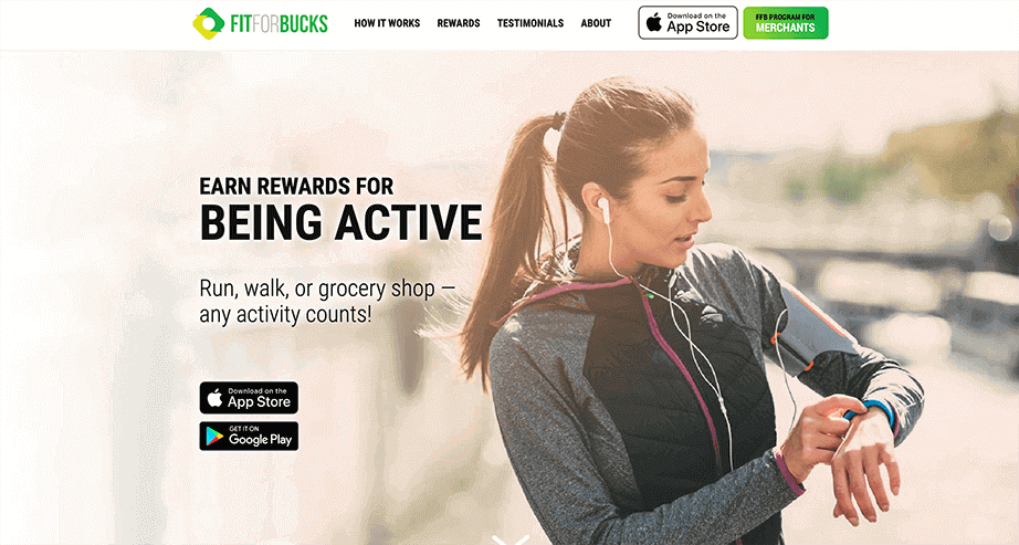 fitforbucks - get paid to workout