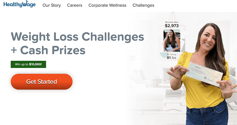 get paid to workout with healthywage