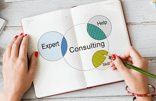 how to be an online consultant