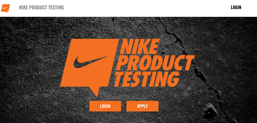 Nike's Voiceoftheathlete website for testing their products to review.