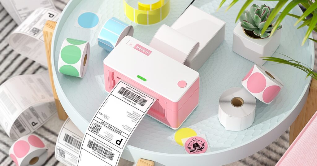 Munbyn thermal label printer for building a successful e-commerce business
