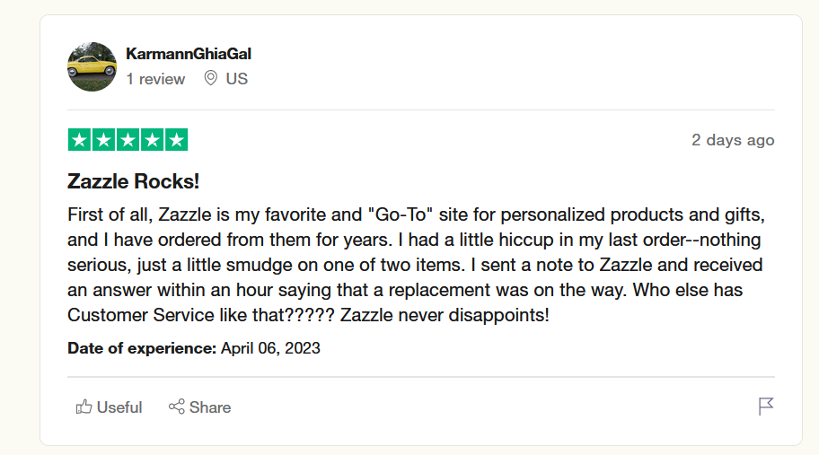 apps to sell feet pics - Zazzle reviews on Trustpilot