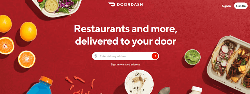 Cash App Boost List - DoorDash