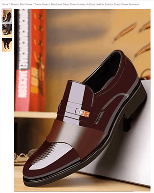 Men’s Metal Decor Dress Loafers - things to buy on shein