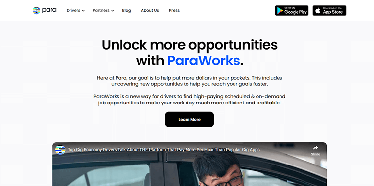 ParaWorks Homepage